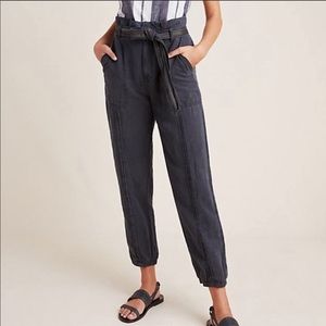Anthropologie Linen Linen Utility Jogger 14
